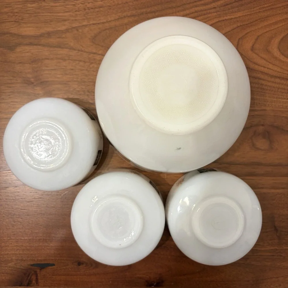 federal glass vintage set